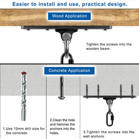 Dolibest patent-pending design inspires confident mounting.