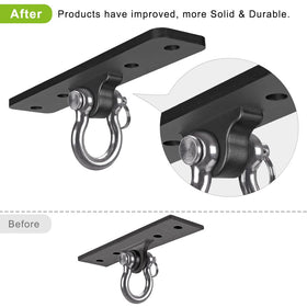 Dolibest thick metal base with four mount holes for stability.