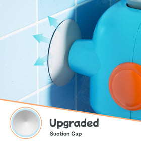 DOLIVE bath toys suction cup on tub walls ensures easy setup