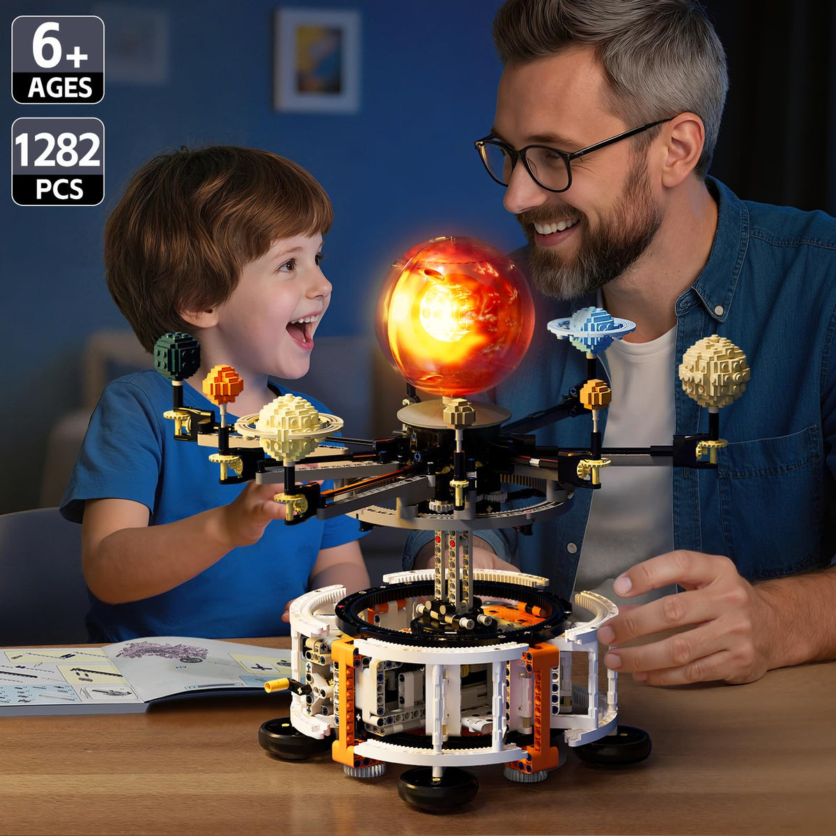 DOLIVE Motor/Auto mode demonstrates rotation and orbit in real time