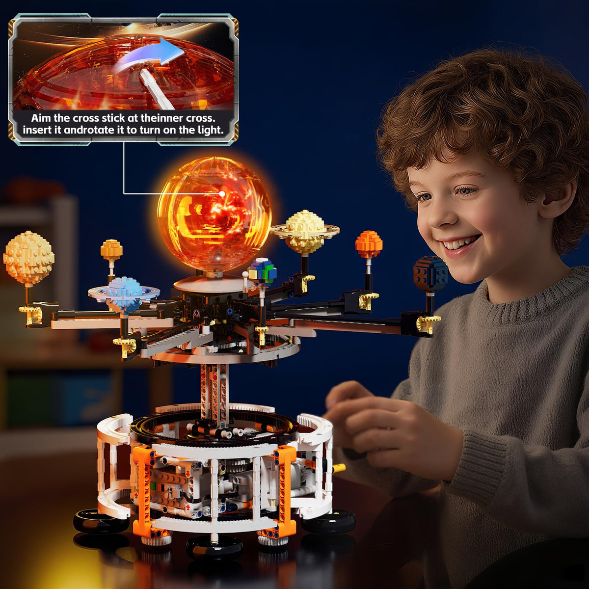DOLIVE Saturn rings model showcases iconic ring system for visual study