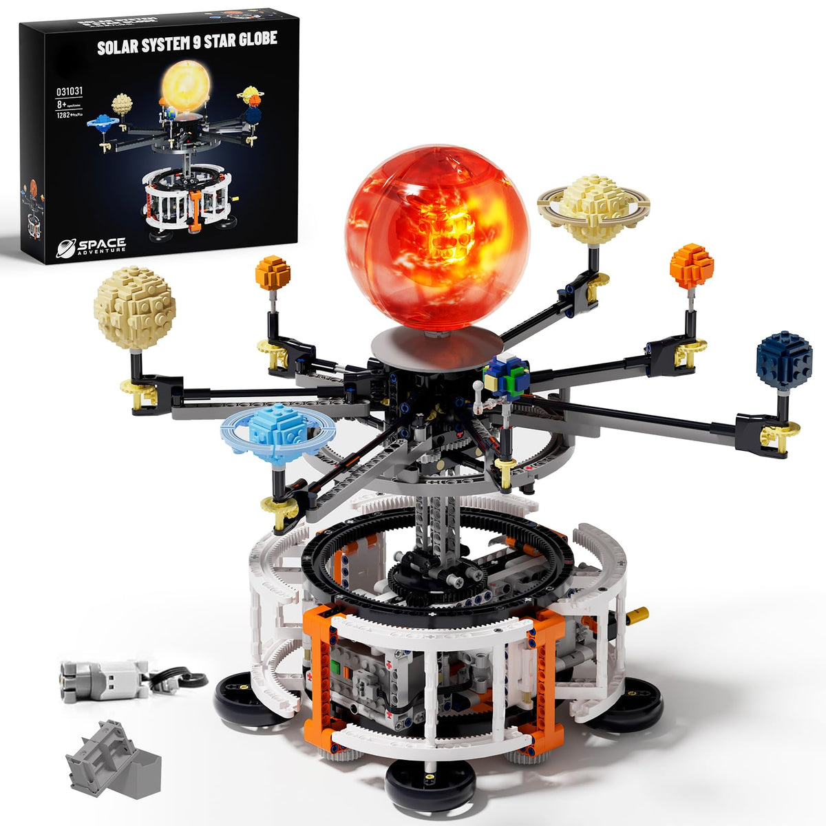 DOLIVE Dual-Mode Solar System Sun glow for nighttime learning
