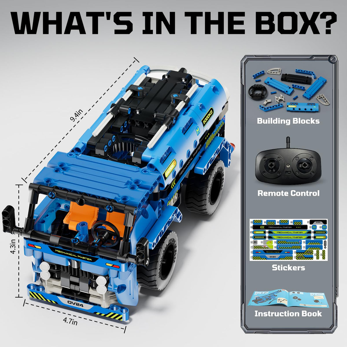 DOLIVE STEM RC Truck assembly progress with family interaction