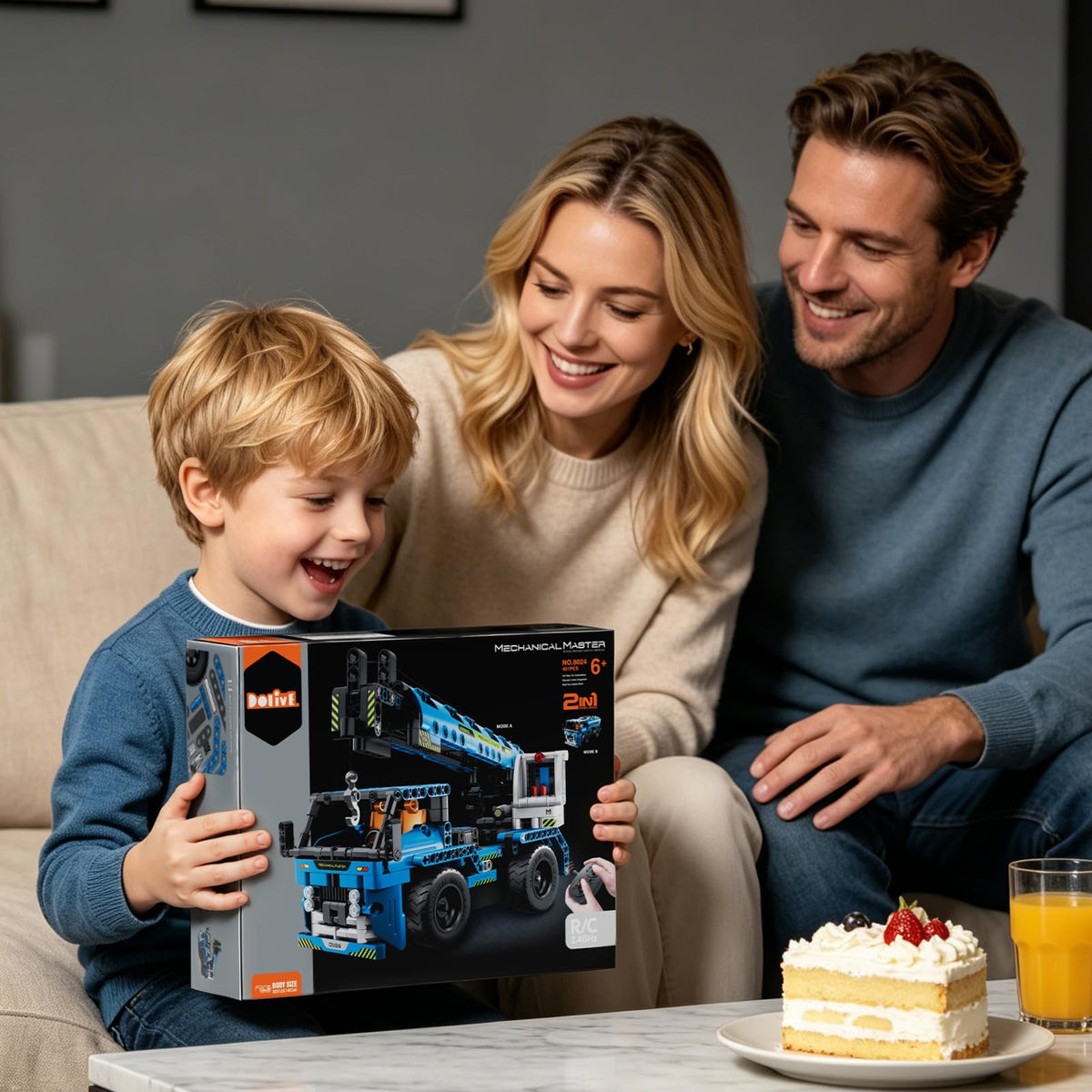 DOLIVE STEM RC Truck gift-ready packaging for birthdays and holidays