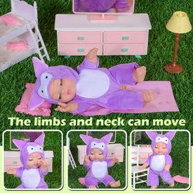 Dollbie 7in backpack-friendly dolls for travel and playtime on the go