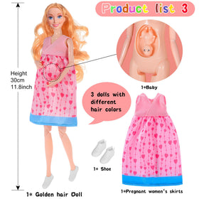 Dollbie playset highlighting dolls, dresses, and babies for creative gifting moments.