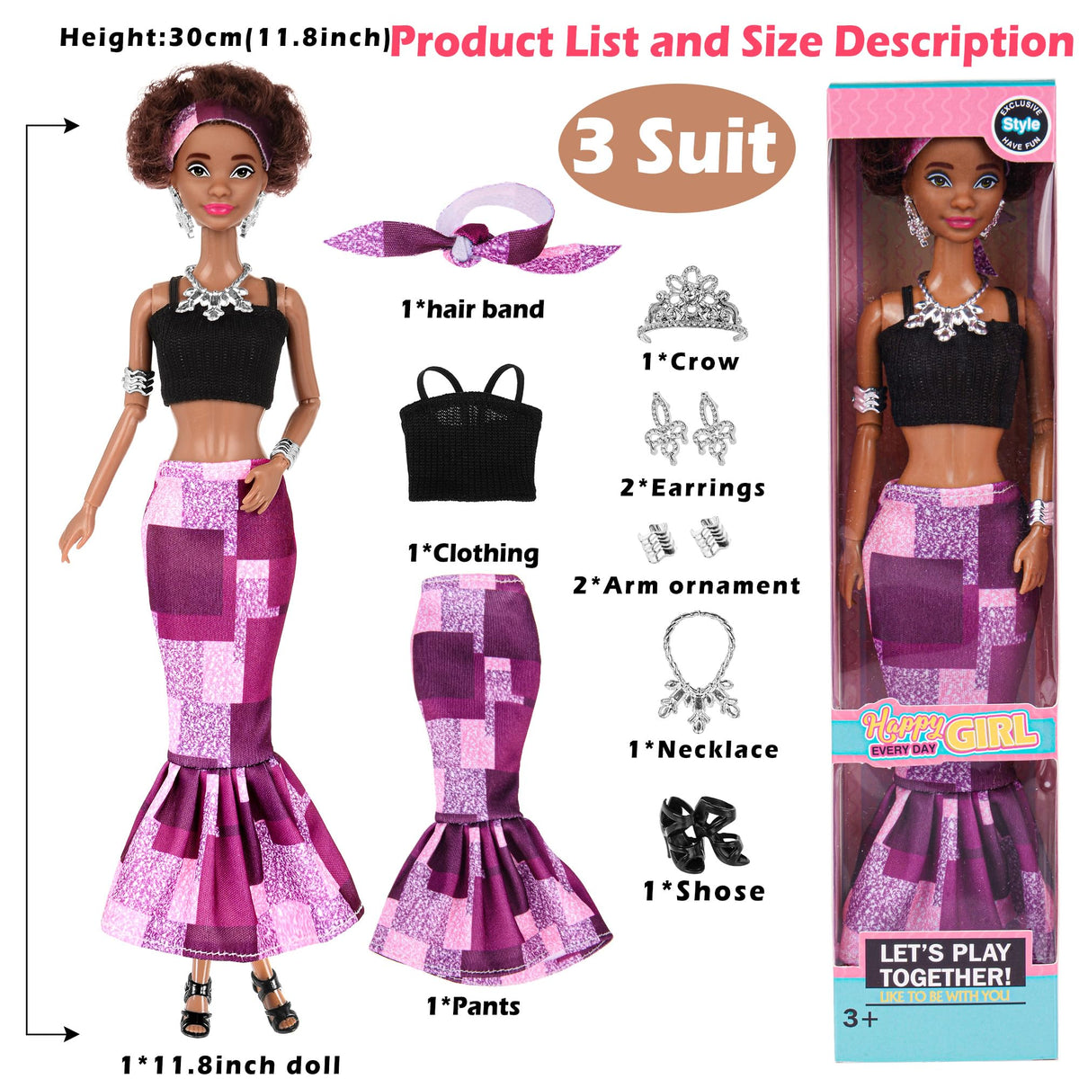 Dollbie non-toxic materials ensure safe play with durable clothing