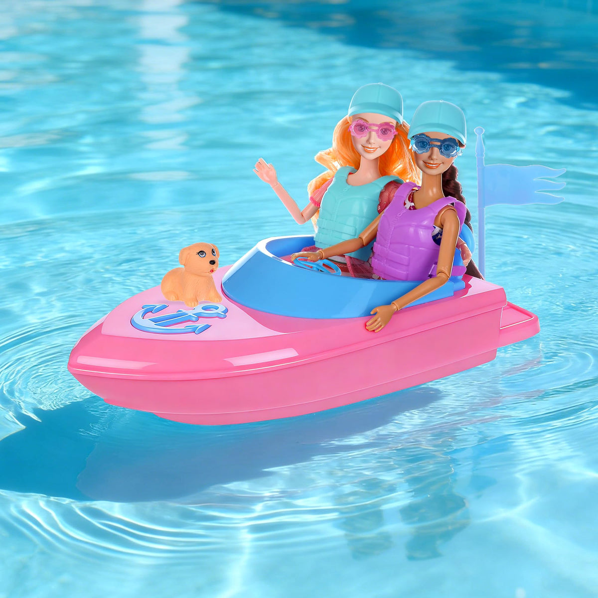 Dollbie life vest accessories encourage safe pretend water play
