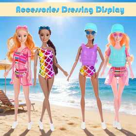 Dollbie swimwear set enables stylish mix-and-match outfits