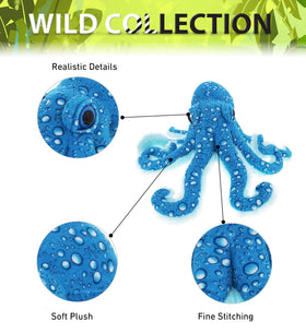 DolliBu Wild Collection Octopus Tentacles detail, stimulates storytelling and sensory exploration