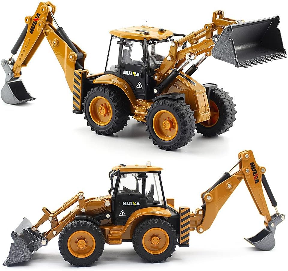 Dollox backhoe digging arm model for interactive play