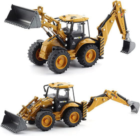 Dollox metal construction-vehicle model with sturdy heft
