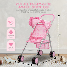 Dolls To Play 3-in-1 seat, swing, and high chair for versatile play.