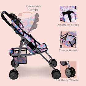 Dolls To Play Detachable Diaper Bag for Doll Stroller helps on-the-go adventures
