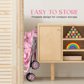 Dolls To Play detachable diaper bag complements the stroller for quick accessory packing