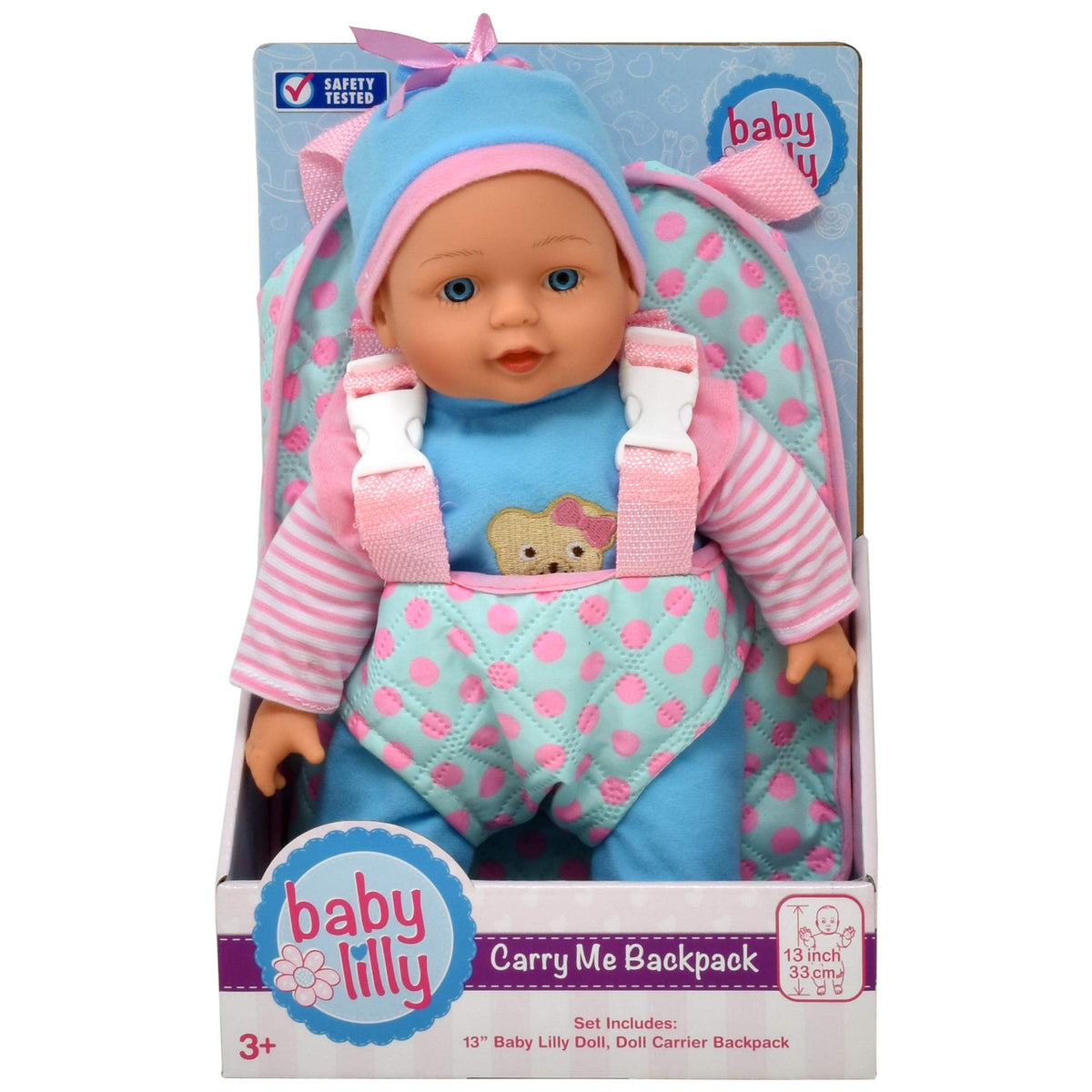 Dolls To Play rosy lips and sparkling eyes inspire storytelling.