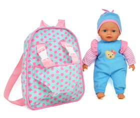 Dolls To Play soft weighted body offers lifelike hugs and comfort.