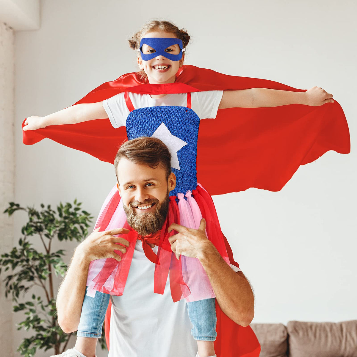 DOLNOW brave captain costume for confident role play and action-packed stories.
