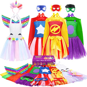 DOLNOW dress up trunk complete set for imaginative play and pretend adventures.
