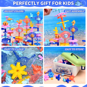 Doloowee clownfish and crabs pieces for colorful underwater scenes and fine motor practice.