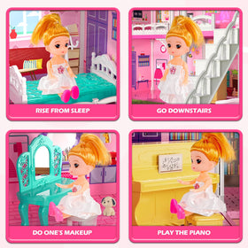 Doloowee Dolls House bathroom with essential fittings for daily routines.