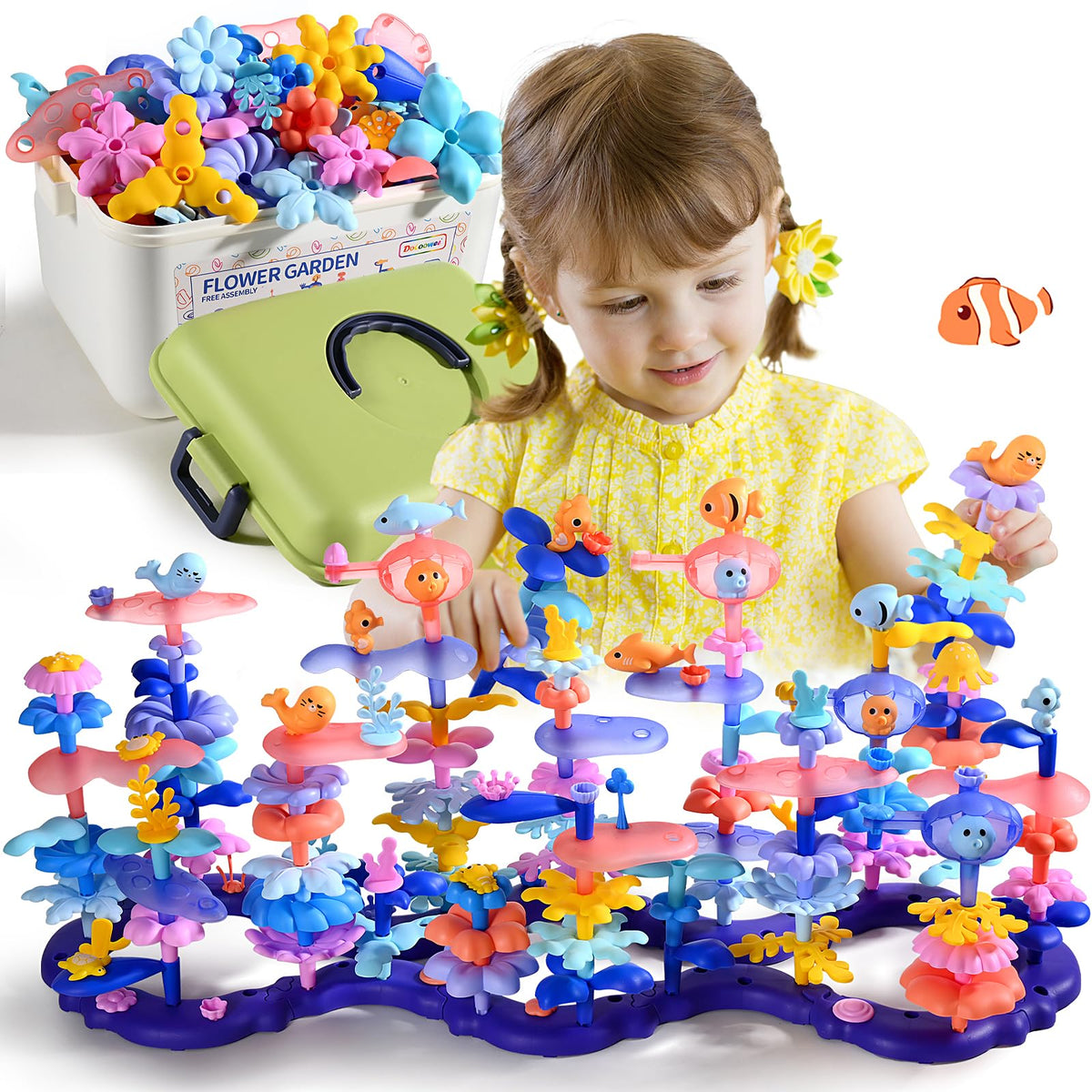 Doloowee portable carrying case supports on-the-go ocean play.