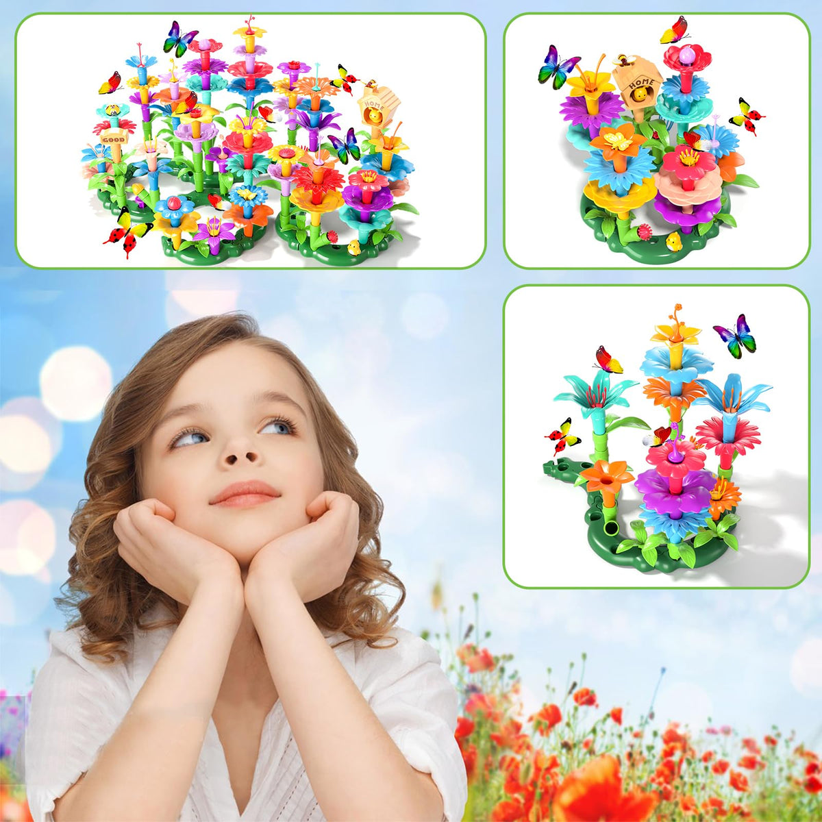 Doloowee portable storage case keeps pieces organized for outdoor play.