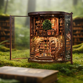 DolphinIsle Book Nook beginner-friendly parts support confident assembly