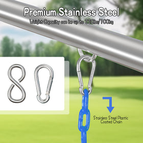 Domaker buckle hooks included for quick, secure installation.