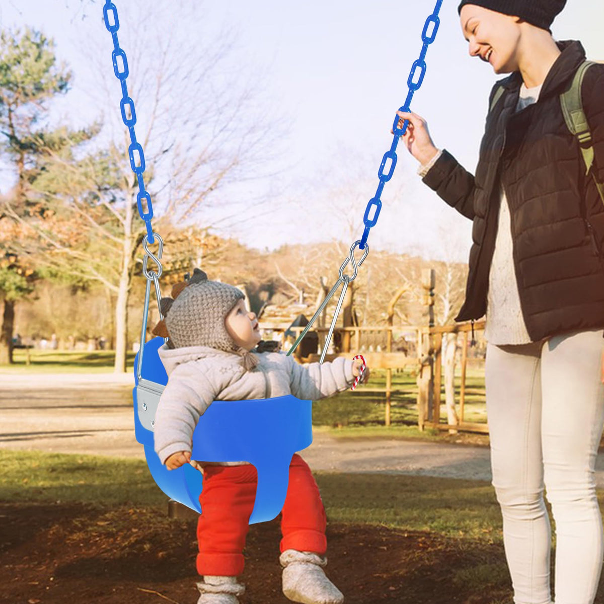 Domaker outdoor playground accessory for versatile backyard use.