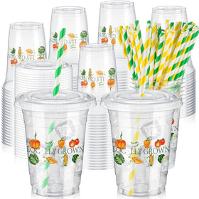 Domensi locally grown 12oz cups for easy cleanup.