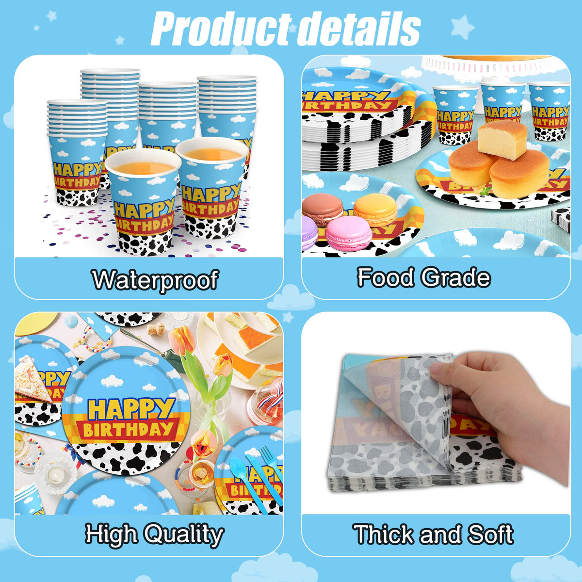 Domment disposable party set: easy cleanup after festive gatherings.
