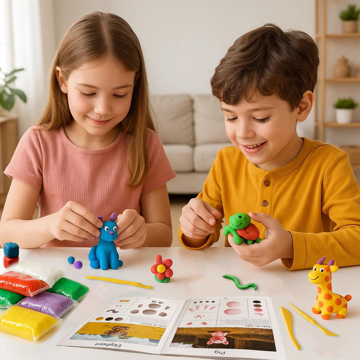 Domqo gift-ready craft kit ideal for birthdays and holidays.