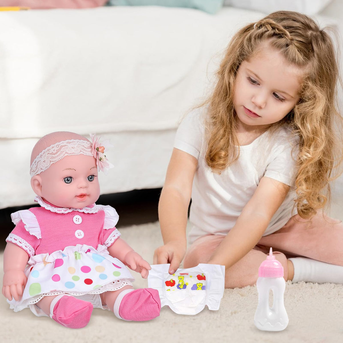DONTNO complete 12 inch doll gift set ready for gifting