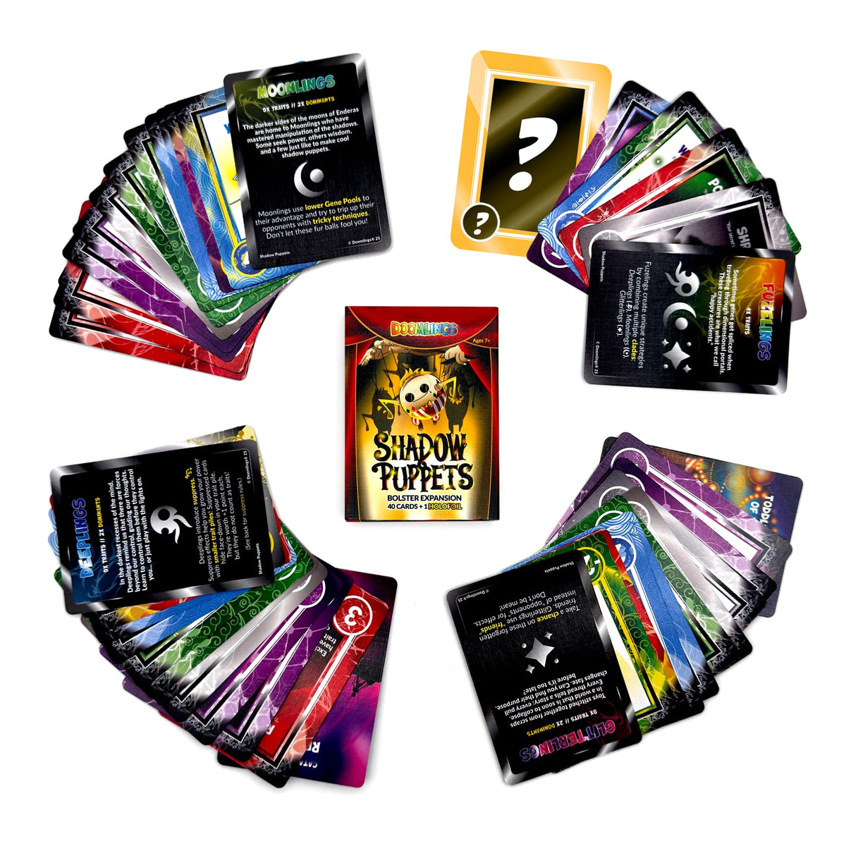 Deeplings expansion cards add stealth and suppressive tricks to Doomlings