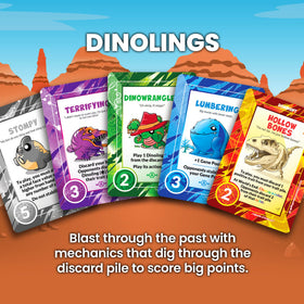 Doomlings Legends of Enderas Treasures cards offer round-specific abilities for flavorful play.