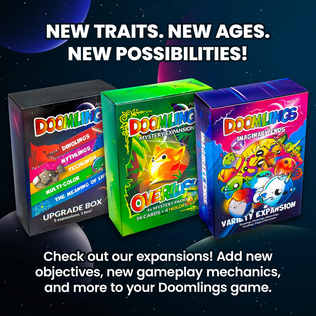 Doomlings travel-friendly pack shows compact portability for trips.