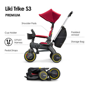 DOONA Liki Trike S3 in use for toddler rides