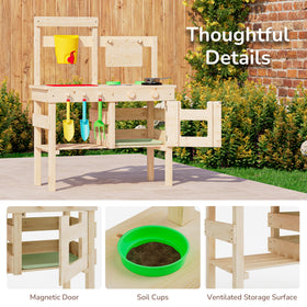Doowroodni backyard toddler playset supports collaborative outdoor exploration and role play