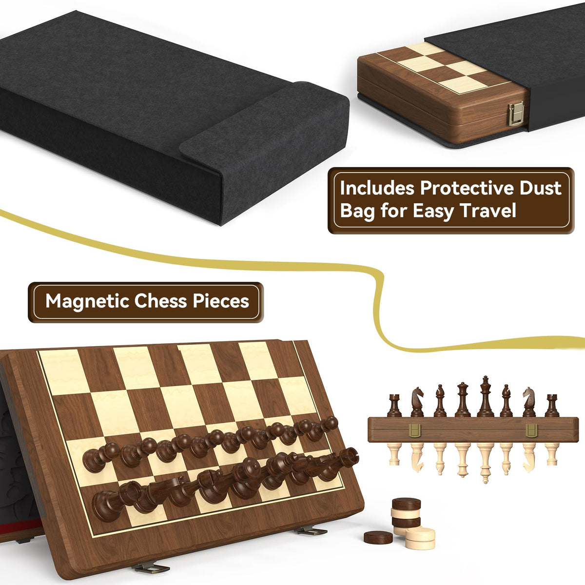 Doowroodni board features clear lines for easy move visualization.