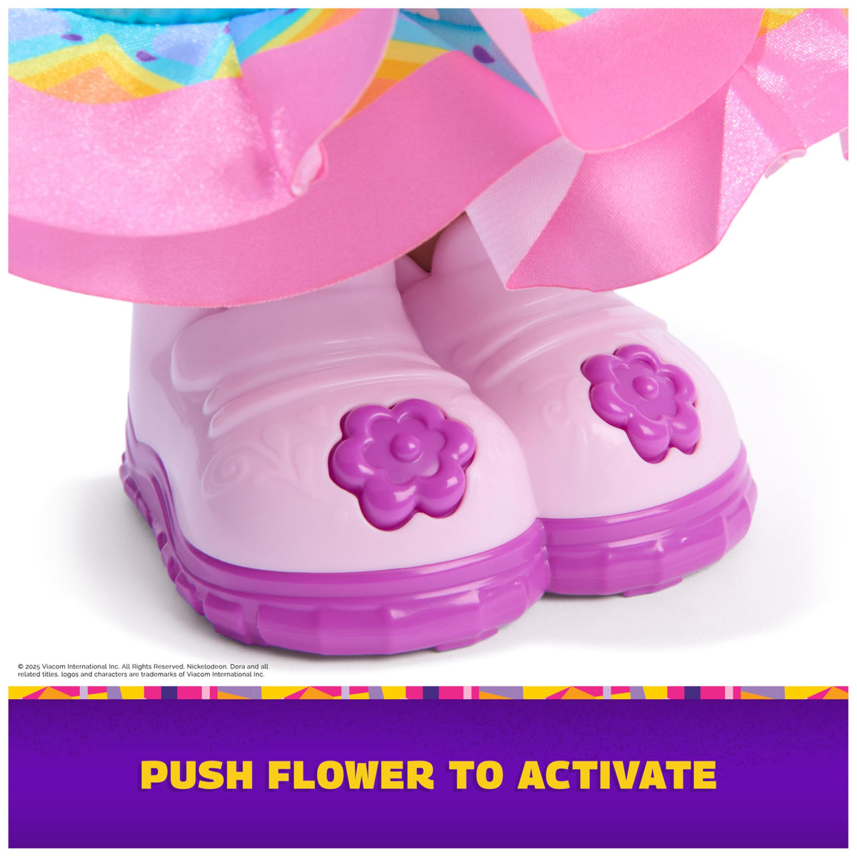 DORA Dance with Me Dora: collector card with bilingual word transformation