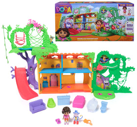 Dora Rainforest Casita playset expansive layout for imaginative adventures