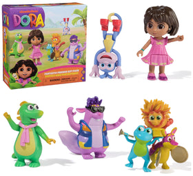Dora figure from the Fantastic Friends Pack for imaginative storytelling.