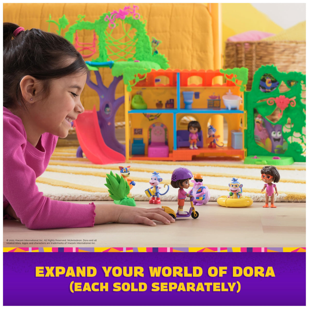Dora jungle vine swing for outdoor action