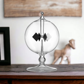 DORAMI compact glass art for office offers subtle, light-driven motion.