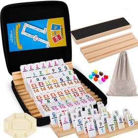 Doreimi double-15 domino tiles with 136 numbers for versatile play