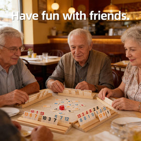 Doreimi family game night scene showcasing six-player setup