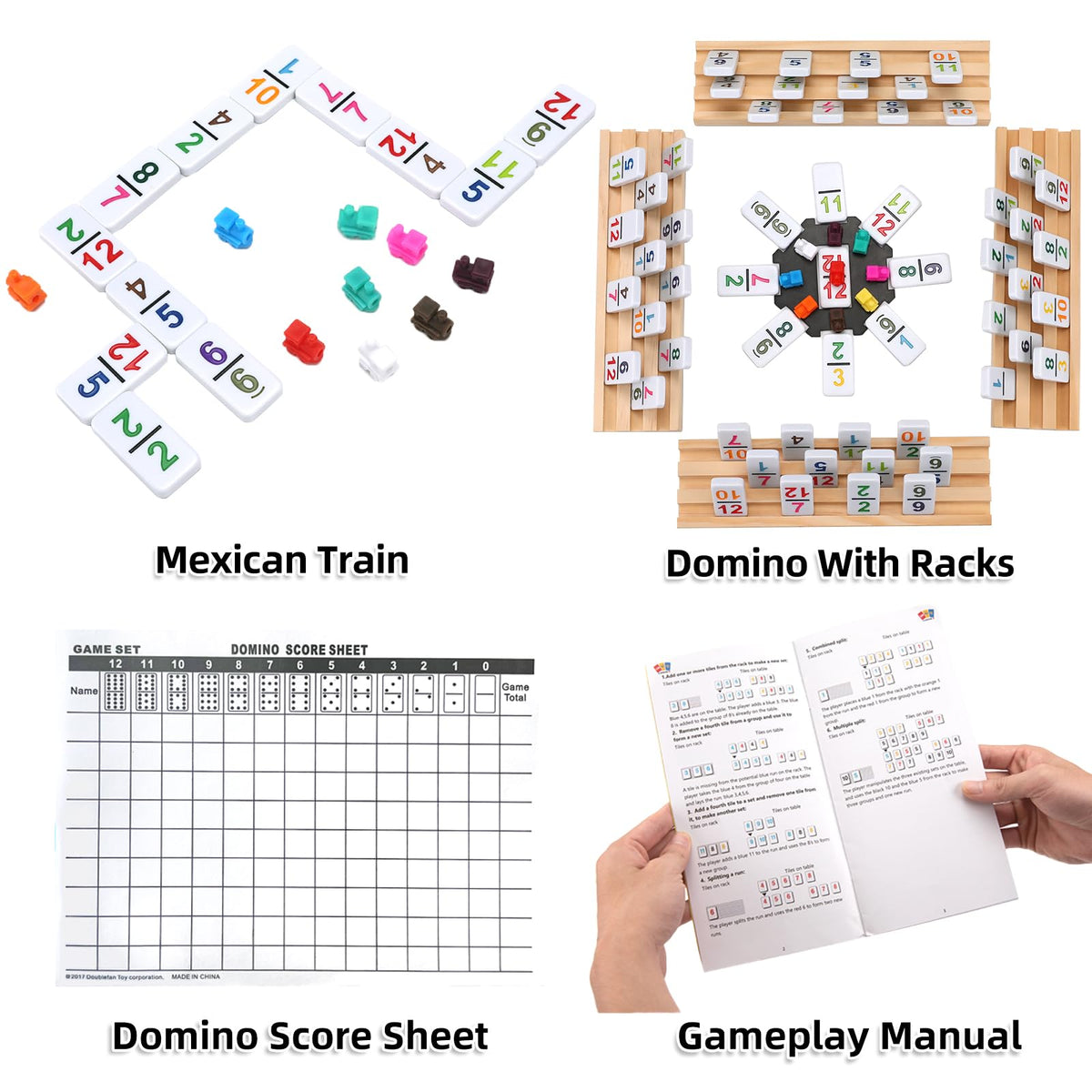 Doreimi nine-trains-set maintains tidy play areas for families.