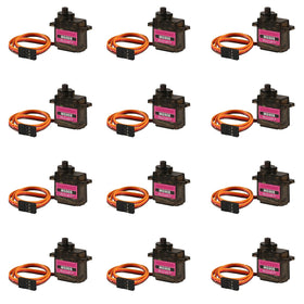 DORHEA MG90S 360° servo close-up for precise micro movement.