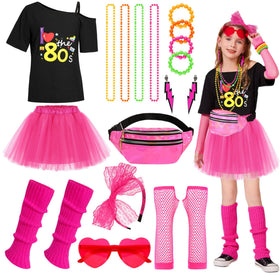 Dormstop girls 80s t shirt for vibrant retro styling